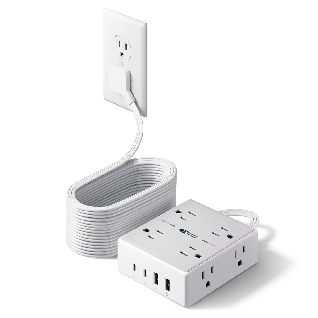 10ft Extension Cord with Surge Protection