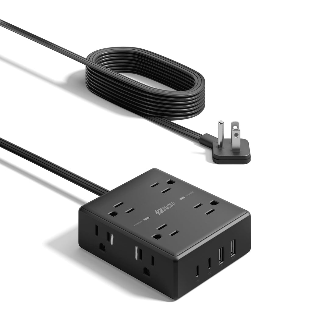 10ft Extension Cord with Surge Protection