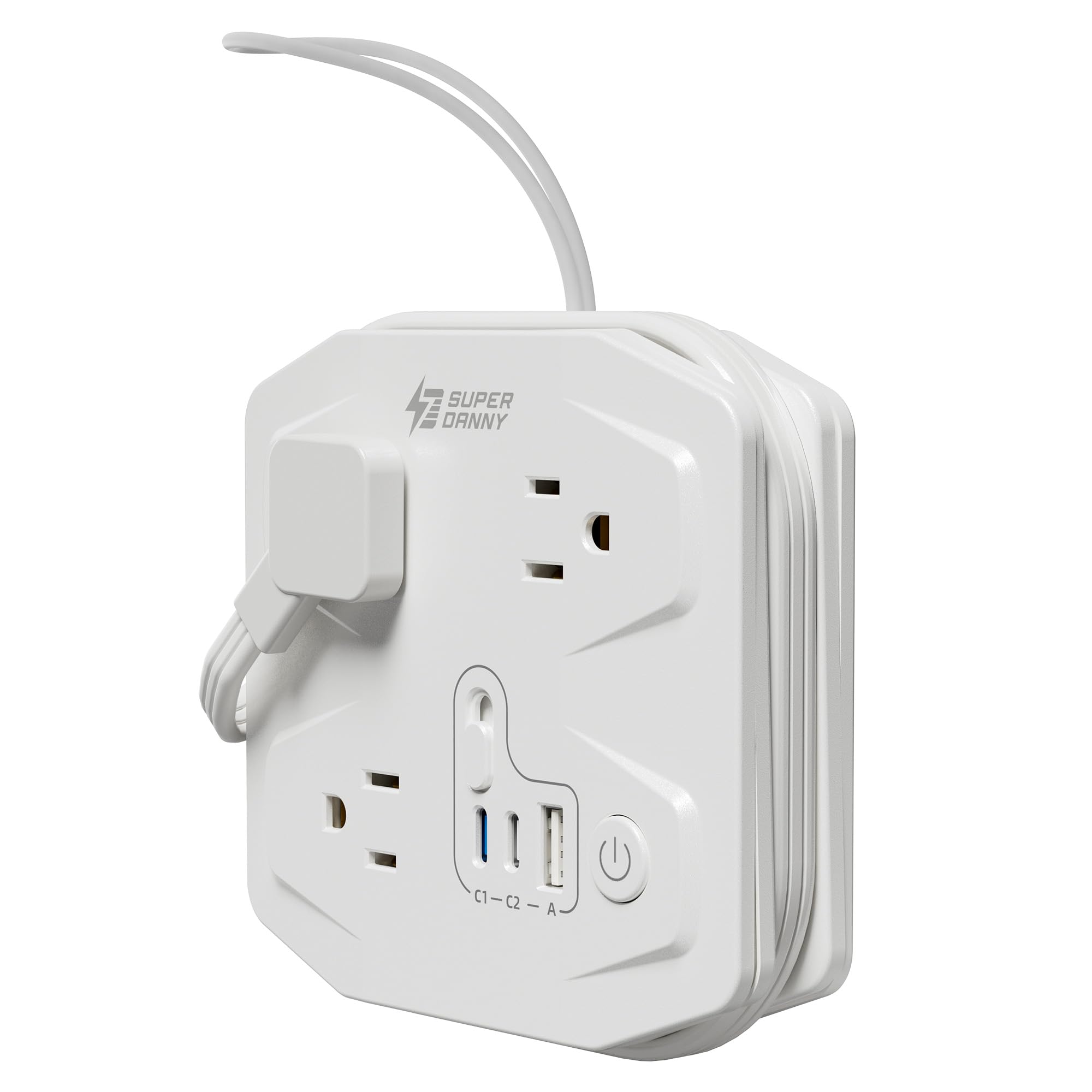 10ft Extension Cord with Surge Protection