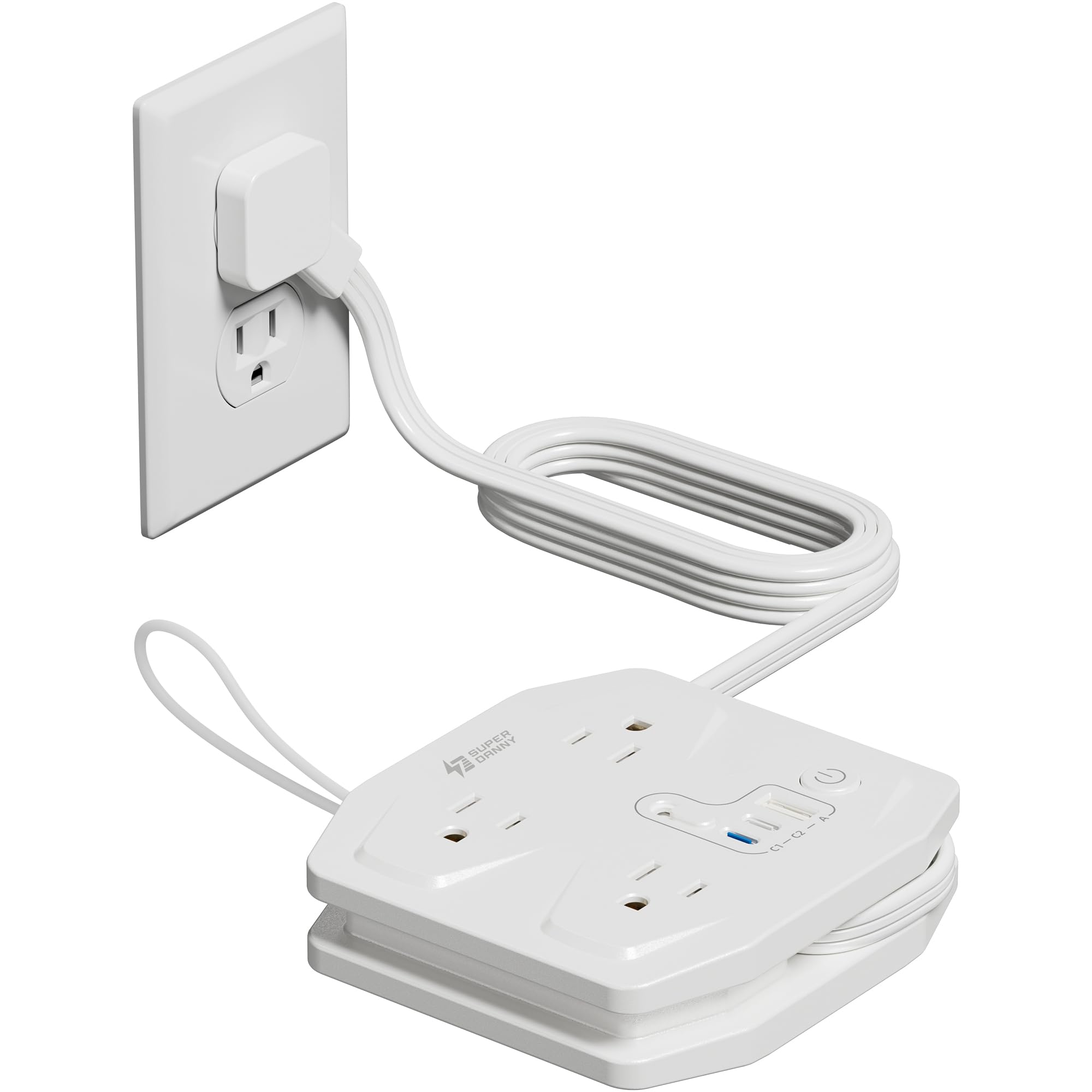 10ft Extension Cord with Surge Protection